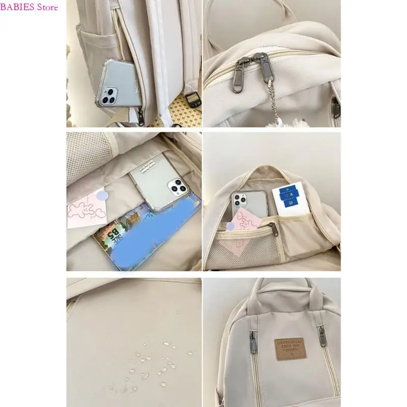 C9GB Large Female College Backpack Girl Travel Bookbag Nylon Fashion Ladies Leisure Bag Women Laptop Men School Bag
C9GB Large Female College Backpack Girl Travel Bookbag Nylon Fashion Ladies Leisure Bag Women Laptop Men School Bag
