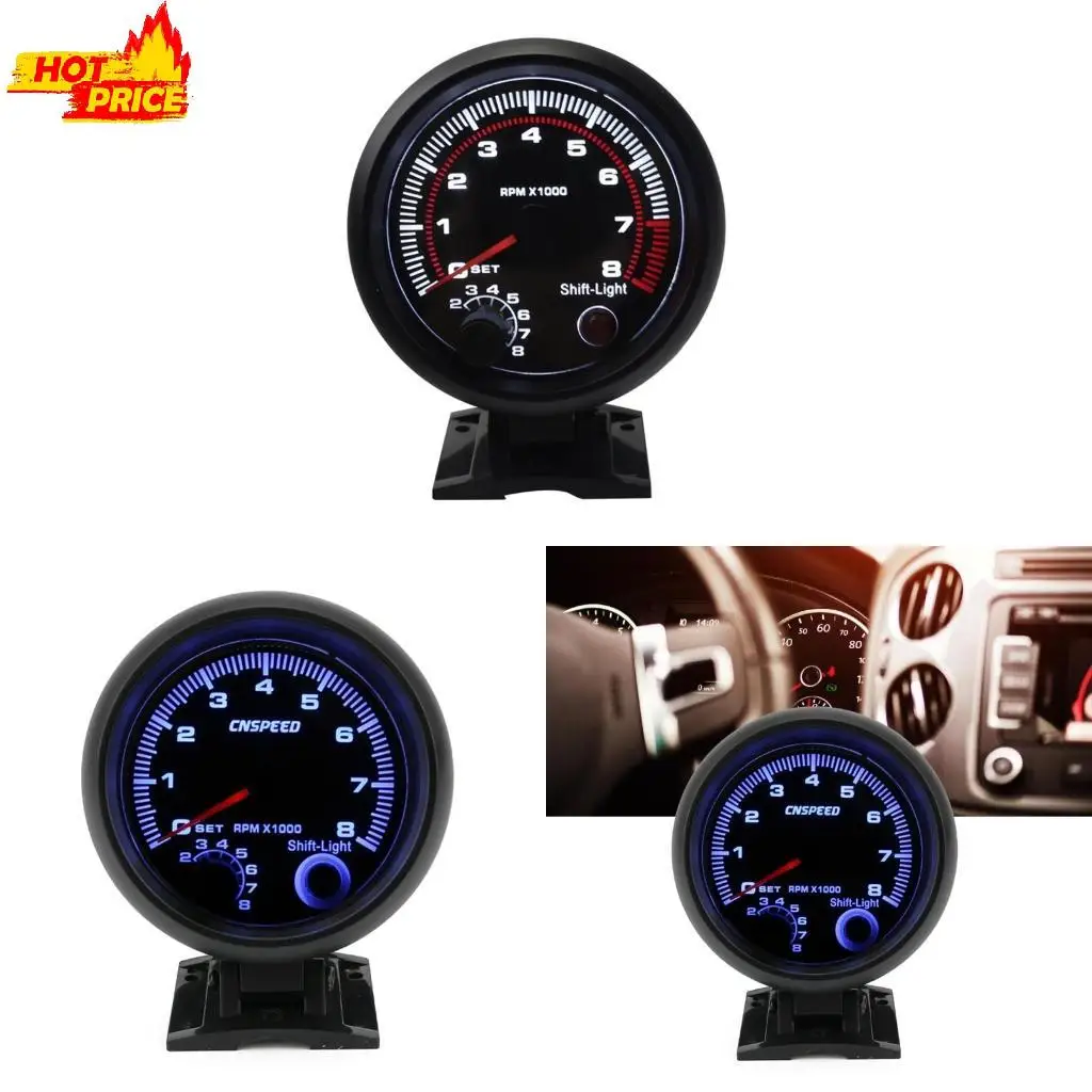 Tachometers 3.75in Electrical Tachometer RPM Gauge for 4/6/8 Cylinder Vehicle
Tachometers 3.75in Electrical Tachometer RPM Gauge for 4/6/8 Cylinder Vehicle