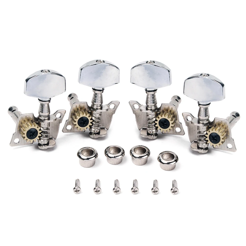 2 Musical Instrument Accessories Ukulele Tuning Pegs Electric Guitar Machine Heads Tuner
2 Musical Instrument Accessories Ukulele Tuning Pegs Electric Guitar Machine Heads Tuner