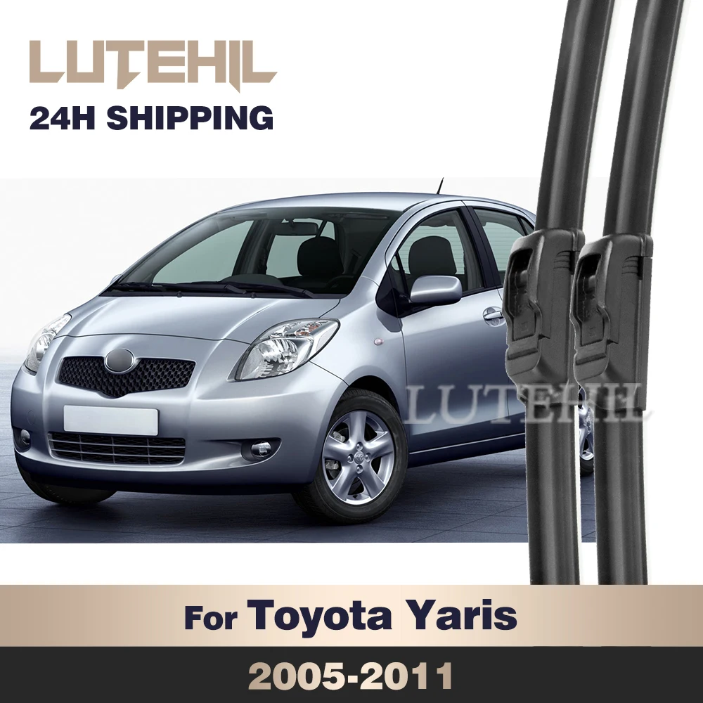 LUTEHIL Wiper For Toyota Yaris MK2 2005-2011 Wiper Front Wiper Blades Windshield Windscreen Window Brush 24"+16"
LUTEHIL Wiper For Toyota Yaris MK2 2005-2011 Wiper Front Wiper Blades Windshield Windscreen Window Brush 24"+16"