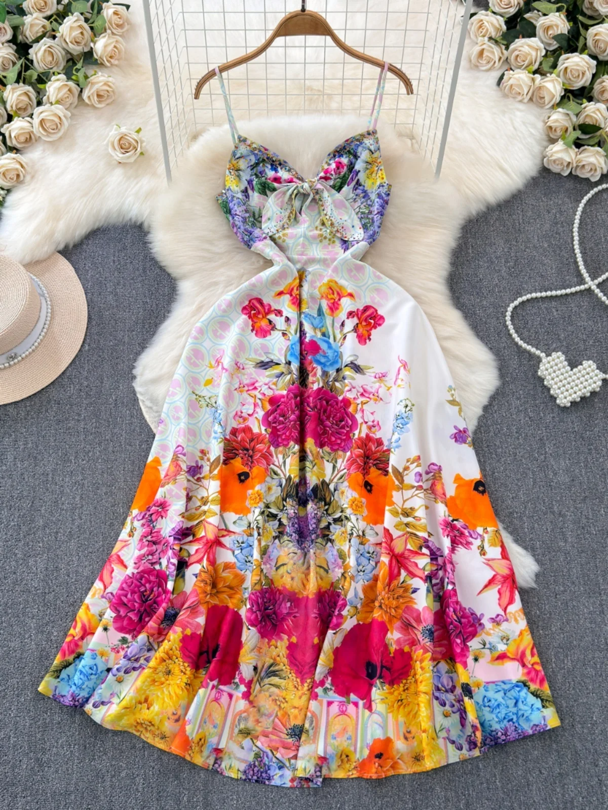 Dopne Beach Photo Одежда Ultra Fairy T Цветочный принт ter Ne Святковое длинное женское платье с высокой талией Dr
Dopne Beach Photo Одежда Ultra Fairy T Цветочный принт ter Ne Святковое длинное женское платье с высокой талией Dr