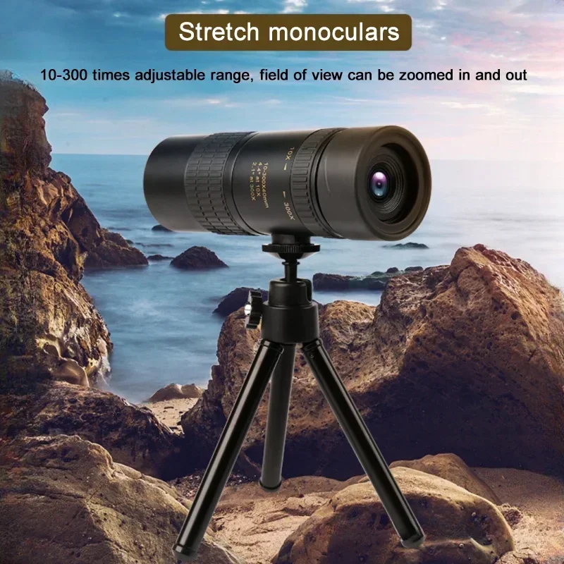 Мощный металлический бинокль HD Bak4 с увеличением 10-300X, качественный портативный профессиональный телескоп для охоты
Мощный металлический бинокль HD Bak4 с увеличением 10-300X, качественный портативный профессиональный телескоп для охоты