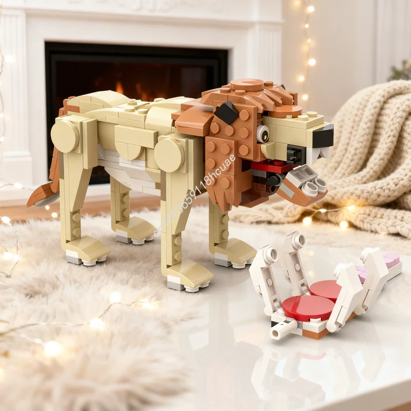 275pcs MOC Creator 3 1 Indomitable Lion Alternate Model Building Blocks Architecture Toy Christmas Gifts Creative Brick
275pcs MOC Creator 3 1 Indomitable Lion Alternate Model Building Blocks Architecture Toy Christmas Gifts Creative Brick