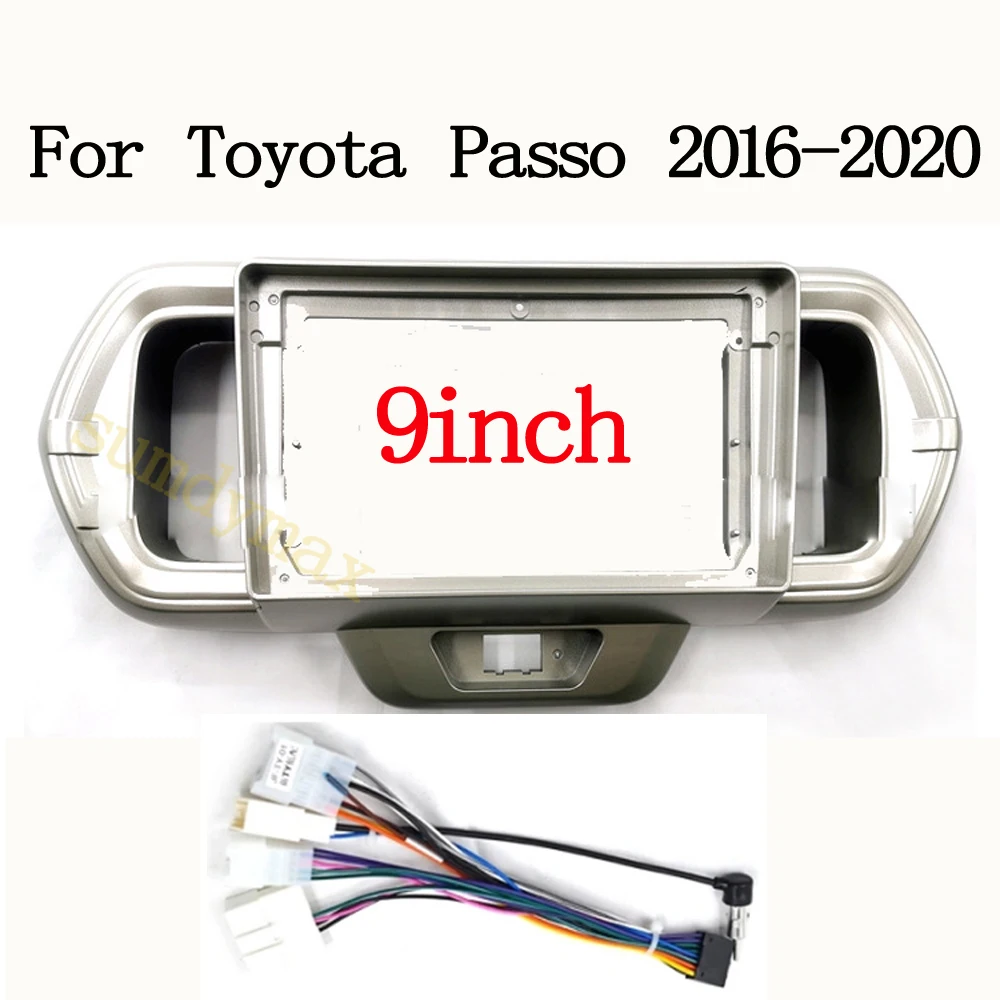9 inch 2din Car Radio Fascia Panel for Toyota Passo 2016 - 2020 Android Radio Dashboard Kit Face Plate Fascia Frame cable wire
9 inch 2din Car Radio Fascia Panel for Toyota Passo 2016 - 2020 Android Radio Dashboard Kit Face Plate Fascia Frame cable wire