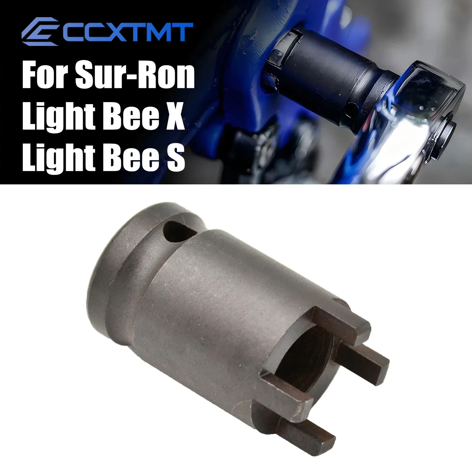 For Sur-Ron Light Bee X & Light Bee S Universal Electric Bike Motorcycle Nut Socket Wrench Remove Tools Four Jaw Socket
For Sur-Ron Light Bee X & Light Bee S Universal Electric Bike Motorcycle Nut Socket Wrench Remove Tools Four Jaw Socket