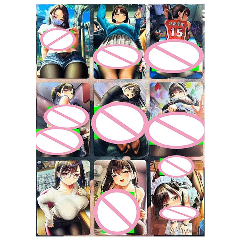 Anime Characters DIY Collectible Cards Altria Pendragon Sakura Tokai Laser Flash Card Boy Game Toys Christmas Birthday Present
Anime Characters DIY Collectible Cards Altria Pendragon Sakura Tokai Laser Flash Card Boy Game Toys Christmas Birthday Present