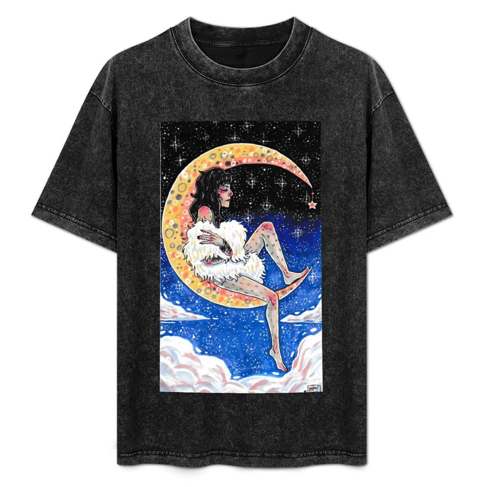 Crescent Moon Freddie T-Shirt Casual Holiday Short Sleeve Tee
Crescent Moon Freddie T-Shirt Casual Holiday Short Sleeve Tee