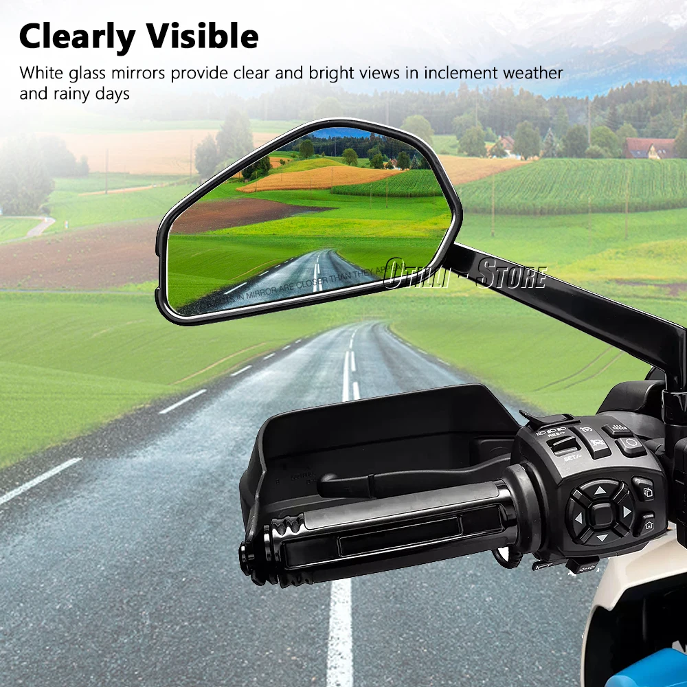 For Pan America 1250 S Motorcycle Aluminum Rearview Mirror Rotating Reversing Mirrors For Sportster S Davidson Night Train 2021
For Pan America 1250 S Motorcycle Aluminum Rearview Mirror Rotating Reversing Mirrors For Sportster S Davidson Night Train 2021