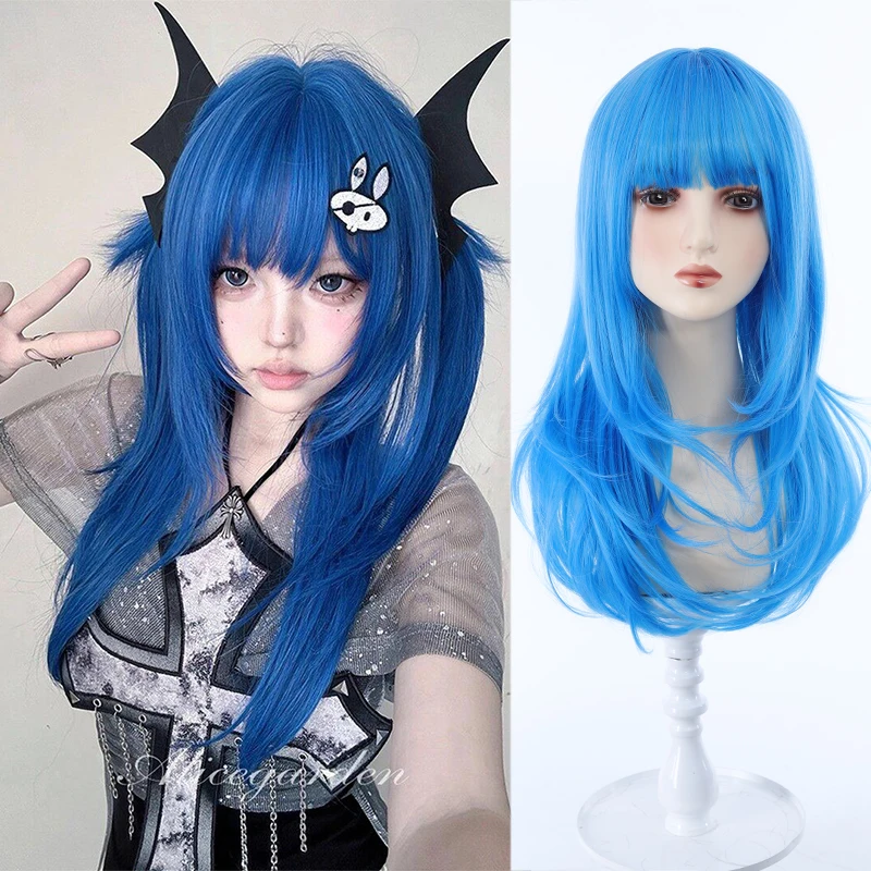 Wig Girl Long Hair Lolita 'Saki Hoshino' Magical Girl Sensation High Level Straight Hair Full Headset
Wig Girl Long Hair Lolita 'Saki Hoshino' Magical Girl Sensation High Level Straight Hair Full Headset