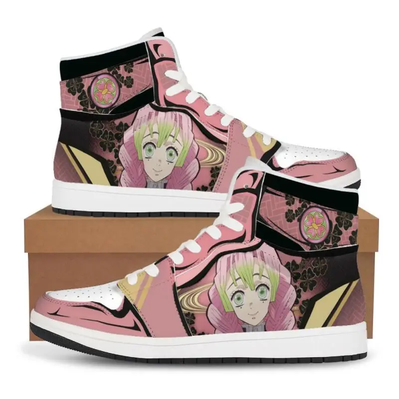 Customized Demon Slayer anime sneakers basketball shoes Fashion men and women High top casual shoes Kamado Tanjiro festival gift
Customized Demon Slayer anime sneakers basketball shoes Fashion men and women High top casual shoes Kamado Tanjiro festival gift