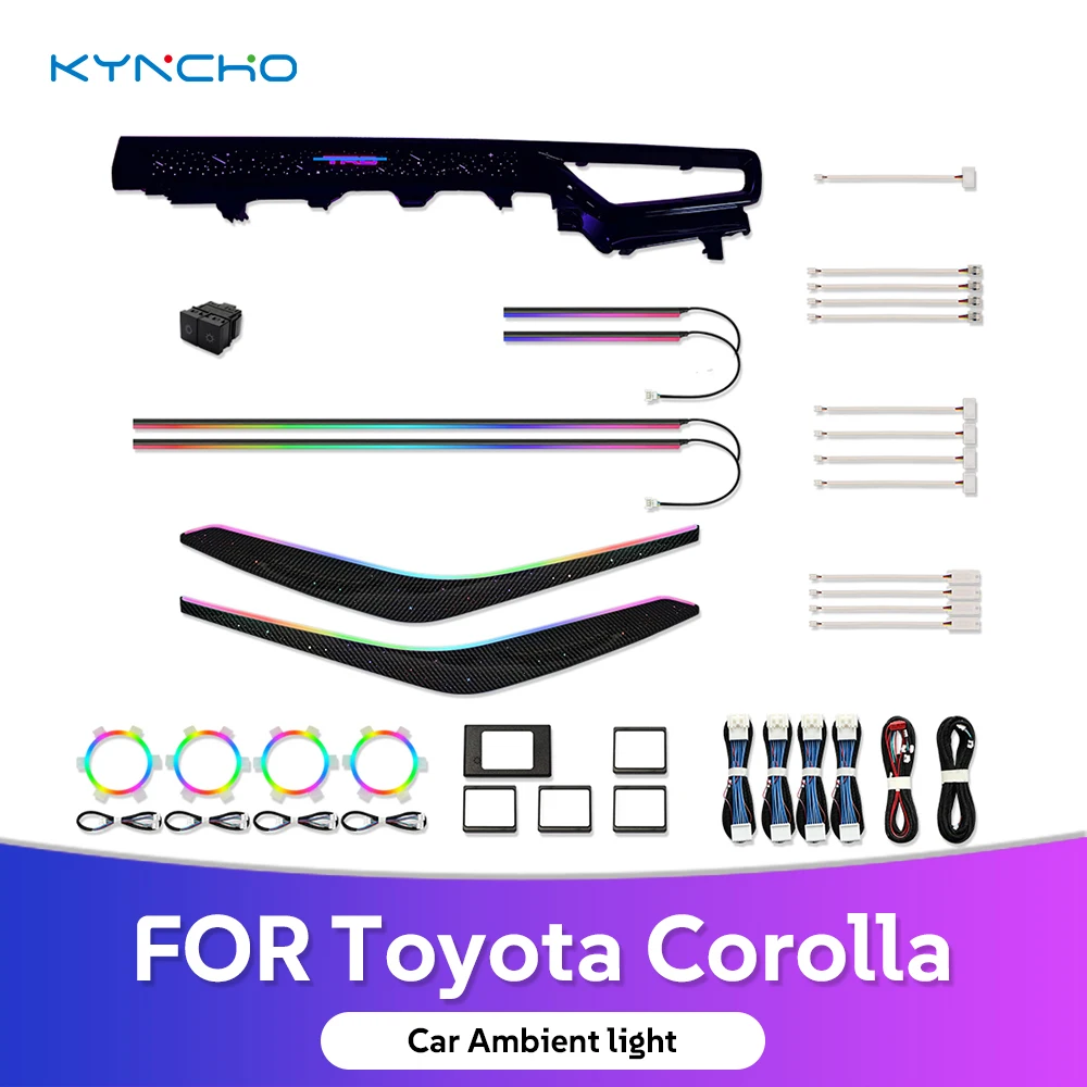 For Toyota Corolla 2019 2025 LED Car Ambient Light Symphony Color Changing Led Interior Car Light Automotive Ambient Lighting
For Toyota Corolla 2019 2025 LED Car Ambient Light Symphony Color Changing Led Interior Car Light Automotive Ambient Lighting