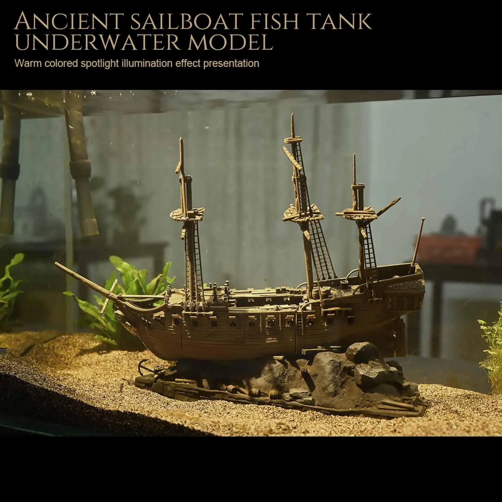 Lifelike Resin Titanic Ship Decor Detailed Sunken Ship Ornament for Freshwater Saltwater Aquarium Accessories
Lifelike Resin Titanic Ship Decor Detailed Sunken Ship Ornament for Freshwater Saltwater Aquarium Accessories