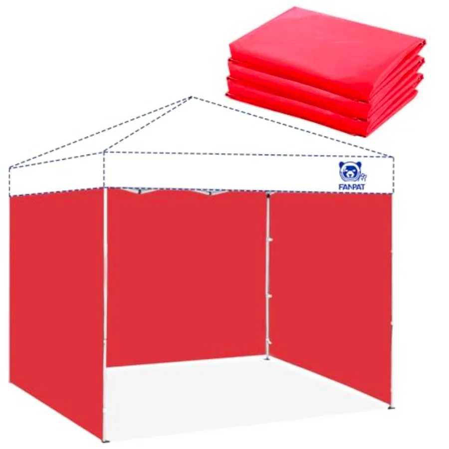 Fanpat 3PCS Canopy Sidewalls for 10x10 Pop Up Canopy Tent Waterproof 99% UV Protection 3 Pcs Sidewalls Red Sidewall Only Canopy
Fanpat 3PCS Canopy Sidewalls for 10x10 Pop Up Canopy Tent Waterproof 99% UV Protection 3 Pcs Sidewalls Red Sidewall Only Canopy