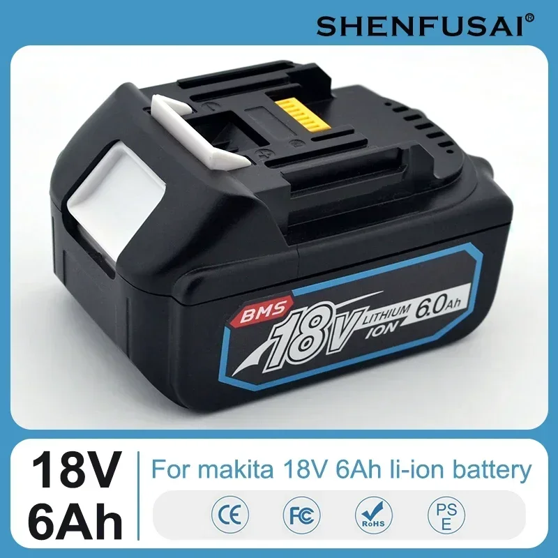 Original battery 18V 18Ah Opladcare Led lithium-ion Vervangende Lxt BL1860B BL1850 + charger suitable for Makita power tools
Original battery 18V 18Ah Opladcare Led lithium-ion Vervangende Lxt BL1860B BL1850 + charger suitable for Makita power tools