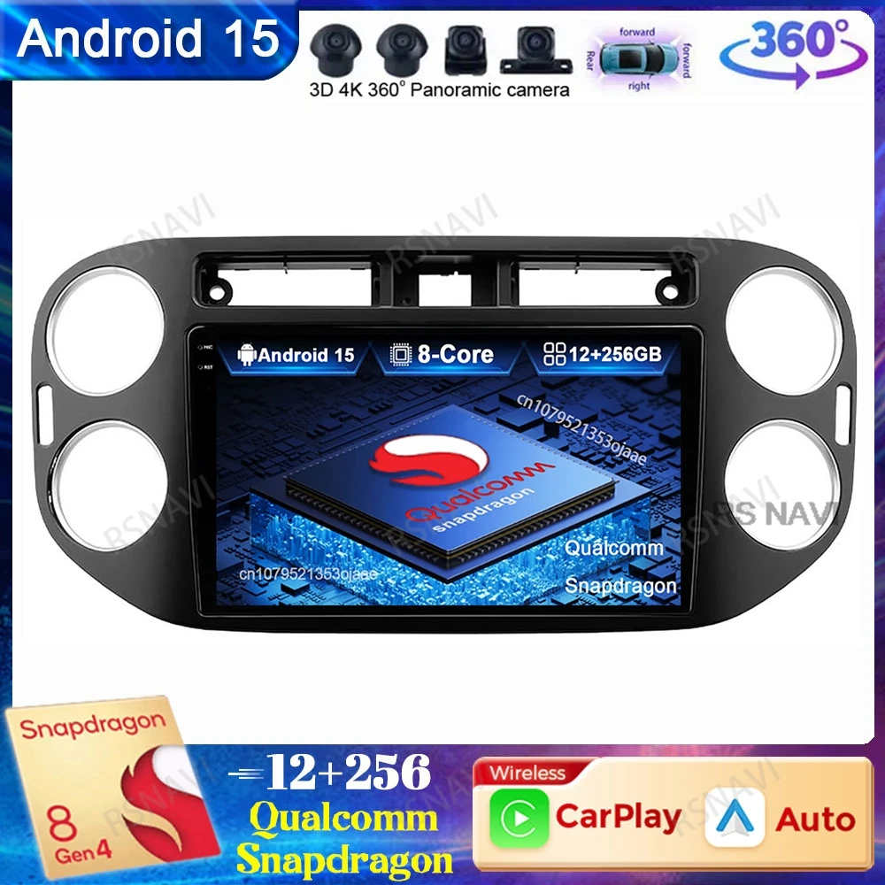 Android 15 Car Radio For VW Volkswagen Tiguan 1 NF 2006 - 2016 Qualcomm 5G WIFI BT DSP Autoradio Head Unit Viedo Player DVD QLED
Android 15 Car Radio For VW Volkswagen Tiguan 1 NF 2006 - 2016 Qualcomm 5G WIFI BT DSP Autoradio Head Unit Viedo Player DVD QLED