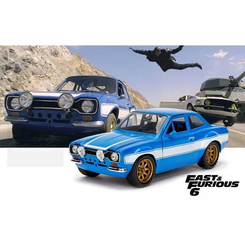 JADA 1:24 Fast &Furious FORD ESCORT MK1 RS200 Alloy Car Diecasts & Toy Vehicles Car Model Miniature Scale Model Car For Children
JADA 1:24 Fast &Furious FORD ESCORT MK1 RS200 Alloy Car Diecasts & Toy Vehicles Car Model Miniature Scale Model Car For Children