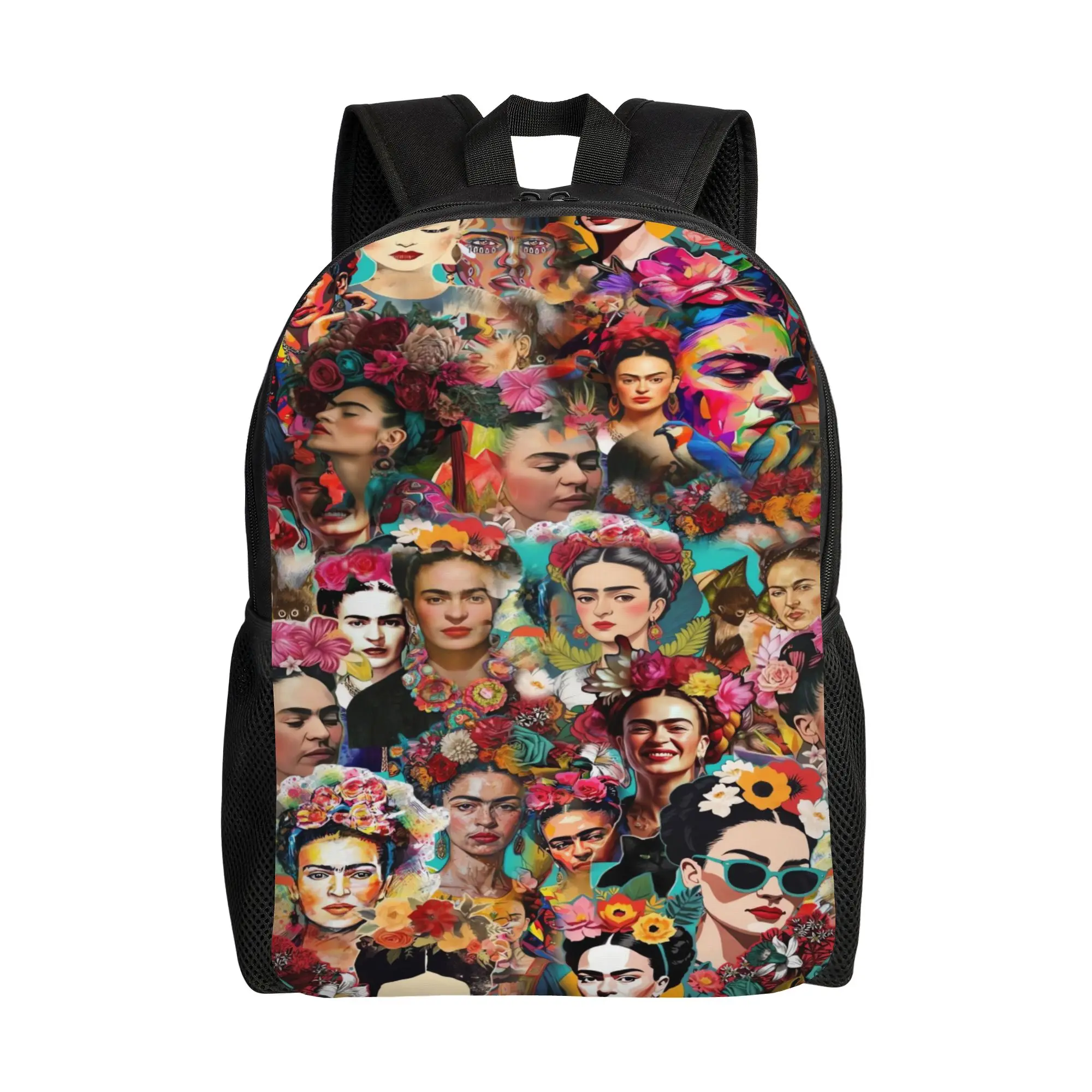 F-Frida K-Kahlo Flower Print Backpack Men Breathable Backpacks Polyester Streetwear School Bags Daily Designer Rucksack
F-Frida K-Kahlo Flower Print Backpack Men Breathable Backpacks Polyester Streetwear School Bags Daily Designer Rucksack