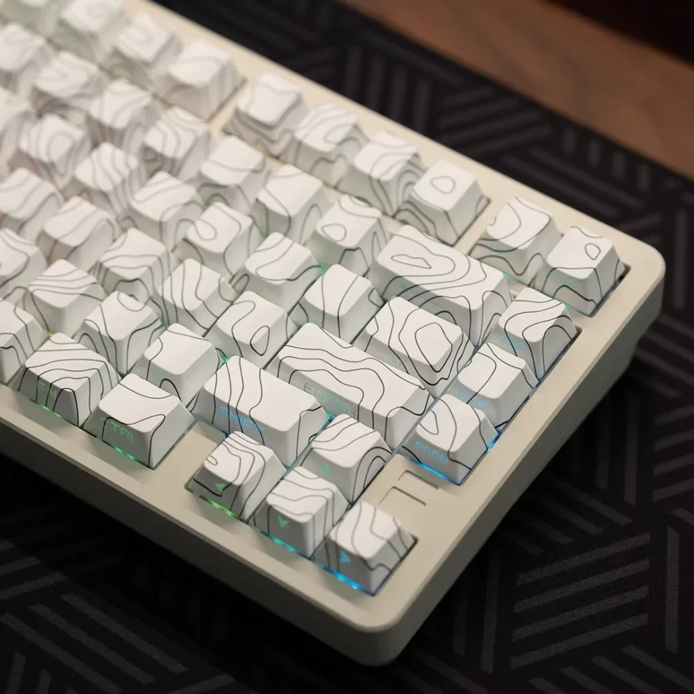 Line Personalized Cherry Keycap Set PBT 131 Keys Side Engraved Translucent for MX Switch 60/84/90/104/108 Mechanical Keyboards
Line Personalized Cherry Keycap Set PBT 131 Keys Side Engraved Translucent for MX Switch 60/84/90/104/108 Mechanical Keyboards
