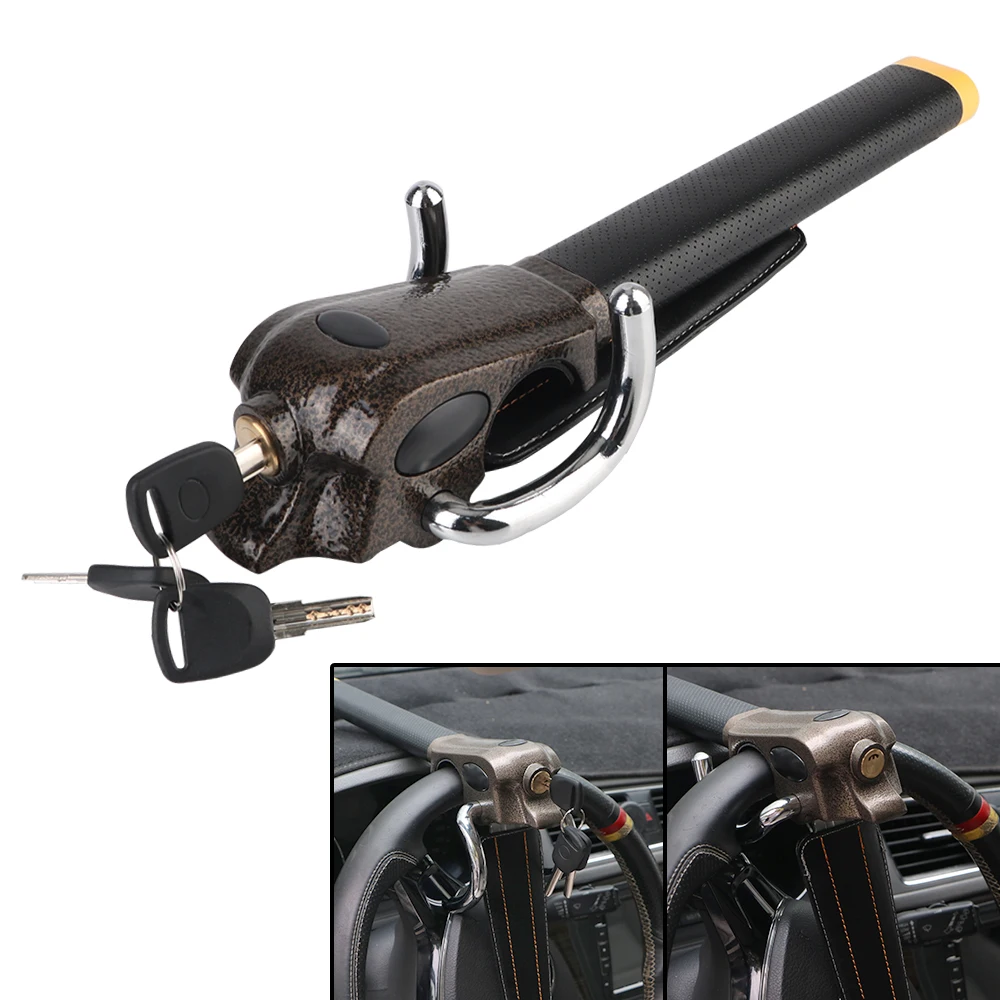 Car Accessories Car Steering Wheel Anti-Theft Lock Protection T-Locks Foldable Security Car Locks Automobile Steering Lock
Car Accessories Car Steering Wheel Anti-Theft Lock Protection T-Locks Foldable Security Car Locks Automobile Steering Lock
