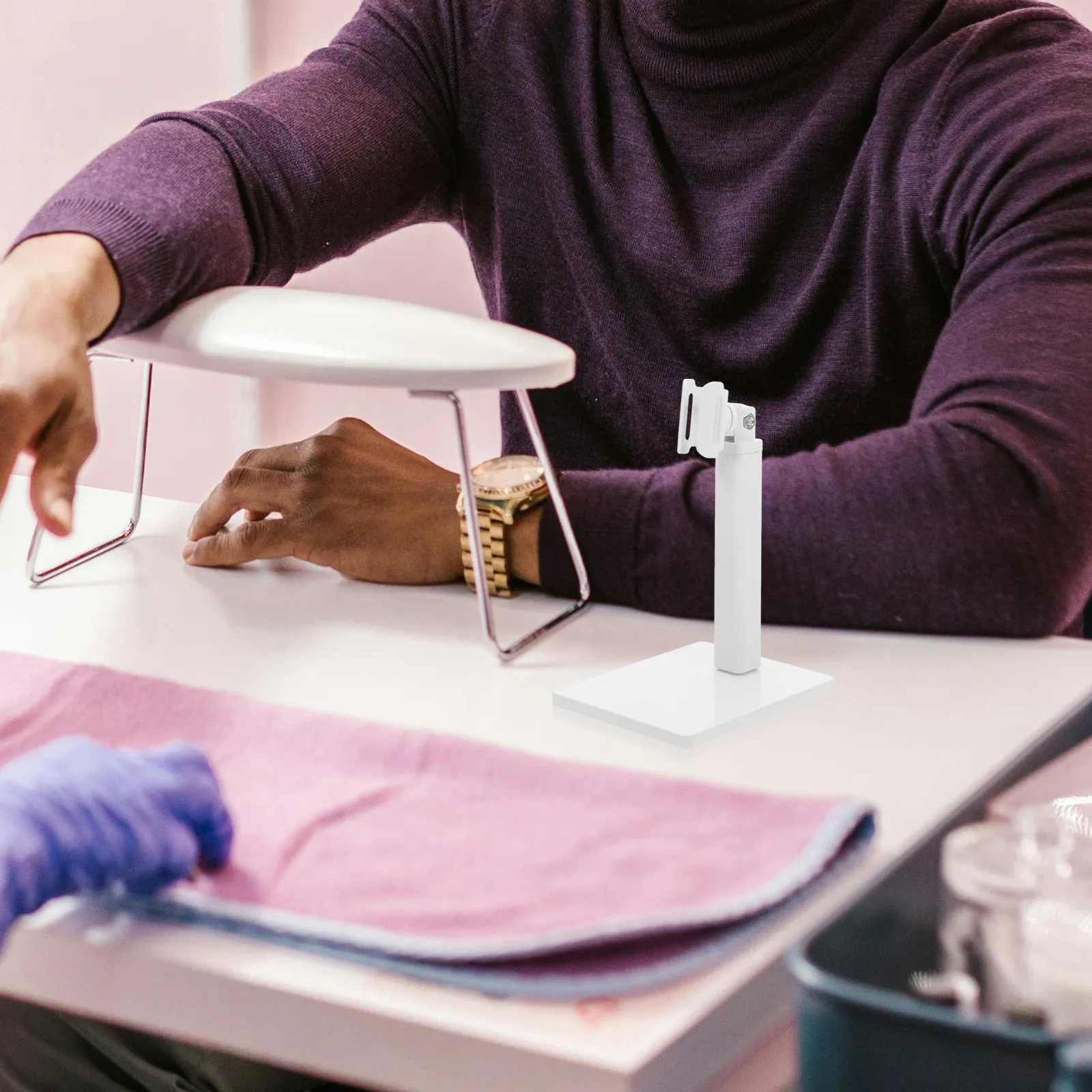 Подставка для лампы для маникюра из АБС-пластика, устойчивая, портативная, для сушки гель-лака, с USB-подсветкой
Подставка для лампы для маникюра из АБС-пластика, устойчивая, портативная, для сушки гель-лака, с USB-подсветкой