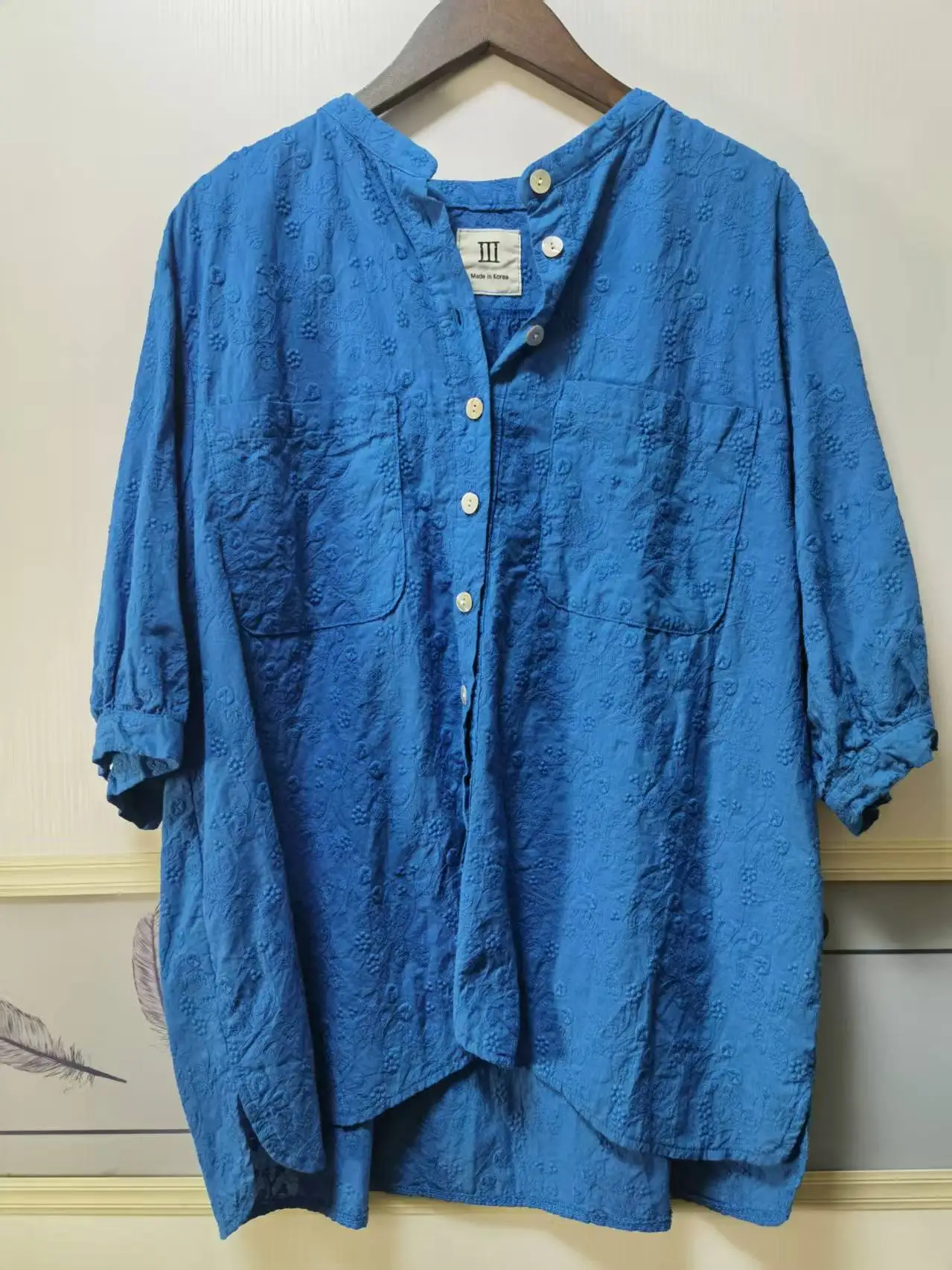 Весна 2023, Dongda Gate, вышитый, чистый цвет, круглый, Ne Long Sve, женский, хлопковый, повседневный, удобный, для бизнеса
Весна 2023, Dongda Gate, вышитый, чистый цвет, круглый, Ne Long Sve, женский, хлопковый, повседневный, удобный, для бизнеса