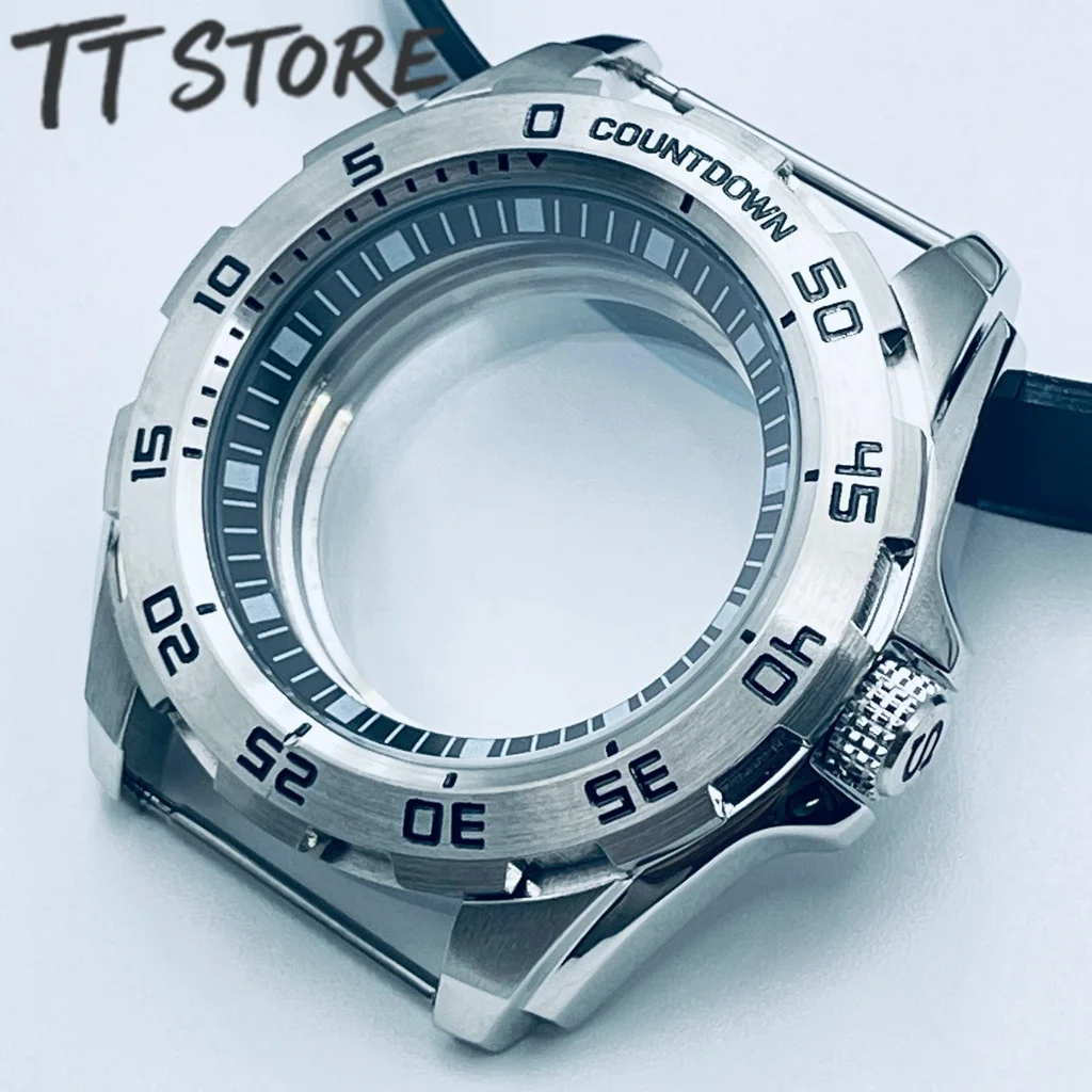 44MM Stainless Steel Silver Case Watch Movement Compatible with NH34 NH35 NH36 NH38 NH39 NH70 Watch Repair Parts
44MM Stainless Steel Silver Case Watch Movement Compatible with NH34 NH35 NH36 NH38 NH39 NH70 Watch Repair Parts