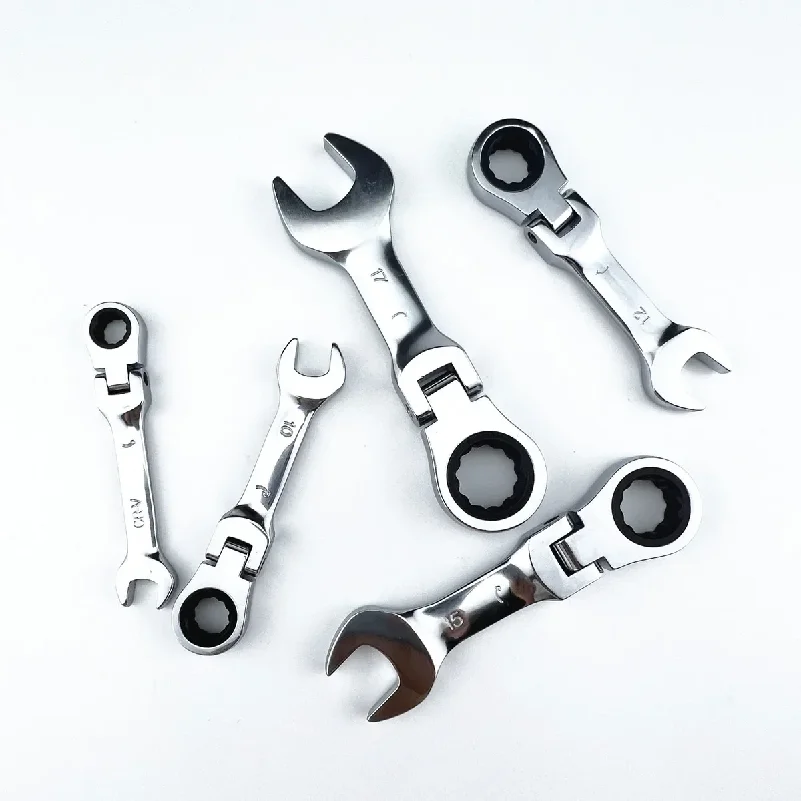 Mini Short Handle Ratchet Wrench With Movable Head Quick Dual-purpose Open End Wrench Hardware Tool Labor-saving Wrench
Mini Short Handle Ratchet Wrench With Movable Head Quick Dual-purpose Open End Wrench Hardware Tool Labor-saving Wrench