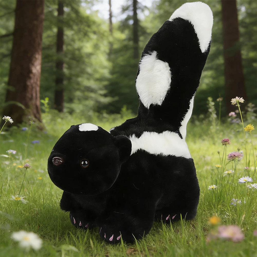 26cm Hot Cute Dark Skunk Plush Toys Movie Stuffed Animals Soft Stuffed Skunk Dolls Fans Birthday Gifts Toys for Kids Room Decor
26cm Hot Cute Dark Skunk Plush Toys Movie Stuffed Animals Soft Stuffed Skunk Dolls Fans Birthday Gifts Toys for Kids Room Decor