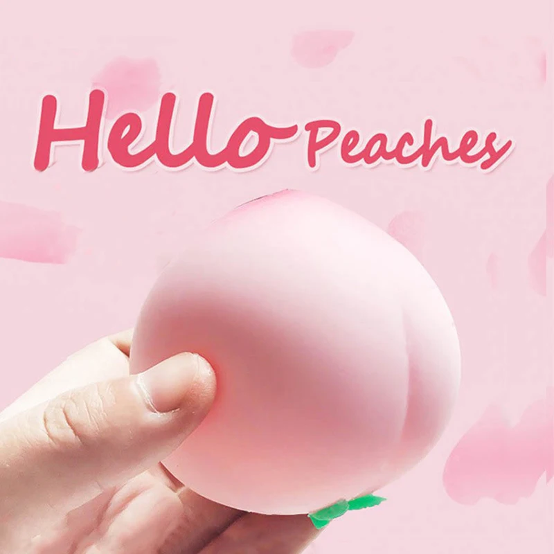 Peach Toy Anti-stress Squishy Slow Rising Fruit Squeeze Funny Stress Reliever Reduce Pressure Prop
Peach Toy Anti-stress Squishy Slow Rising Fruit Squeeze Funny Stress Reliever Reduce Pressure Prop