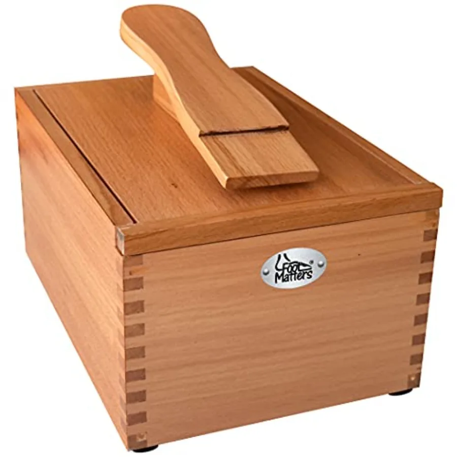 FOOTMATTERS Shoe Shine Valet Box - Коробка для ухода за обувью из твердой древесины
FOOTMATTERS Shoe Shine Valet Box - Коробка для ухода за обувью из твердой древесины