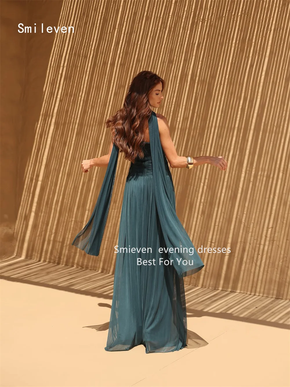 Smileven Luxury Straight Evening Dress Sweetheart Crossed Formal Prom Dresses Dark green Chifforn Party Gowns Customized 2026
Smileven Luxury Straight Evening Dress Sweetheart Crossed Formal Prom Dresses Dark green Chifforn Party Gowns Customized 2026
