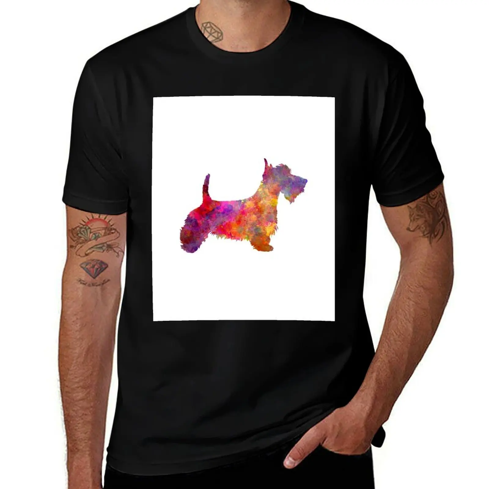 Scottish Terrier in watercolor T-Shirt man graphic t shirt printed t shirts for man T-Shirt
Scottish Terrier in watercolor T-Shirt man graphic t shirt printed t shirts for man T-Shirt