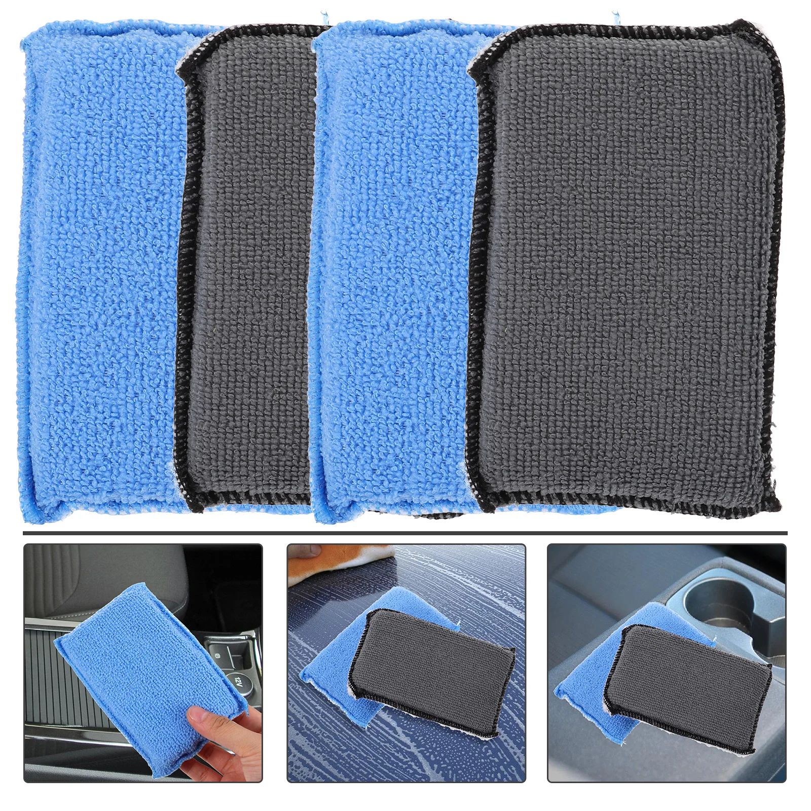 4pcs Car Cleaning Sponge Window Wash Scrubber Auto Detailing Tool Vehicle Washing Sponge Home Cleaning Supply Soft
4pcs Car Cleaning Sponge Window Wash Scrubber Auto Detailing Tool Vehicle Washing Sponge Home Cleaning Supply Soft