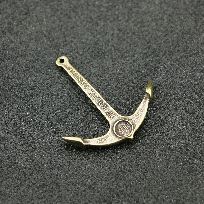 Solid Brass Anchor Keychain Figurine Small Statue Home Ornament Collectibles
Solid Brass Anchor Keychain Figurine Small Statue Home Ornament Collectibles