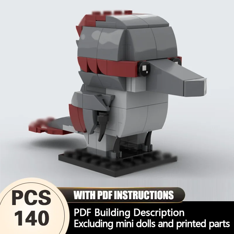 Creators Animal Series Model MOC Building Bricks Austroraptor Modular Technology Gifts Holiday Assemble Children Toys Suit
Creators Animal Series Model MOC Building Bricks Austroraptor Modular Technology Gifts Holiday Assemble Children Toys Suit
