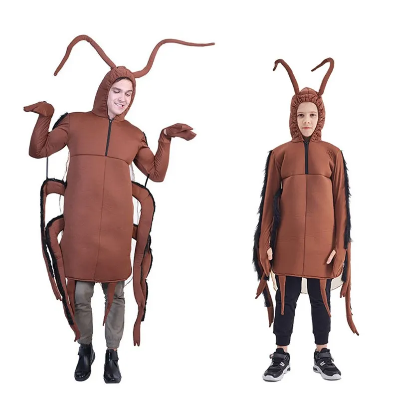 Adult Bug Party Performance Costume Small Cockroach Suit Stage Play Outfit Halloween Theme Polyester Fiber Ethnic Stage Costume
Adult Bug Party Performance Costume Small Cockroach Suit Stage Play Outfit Halloween Theme Polyester Fiber Ethnic Stage Costume