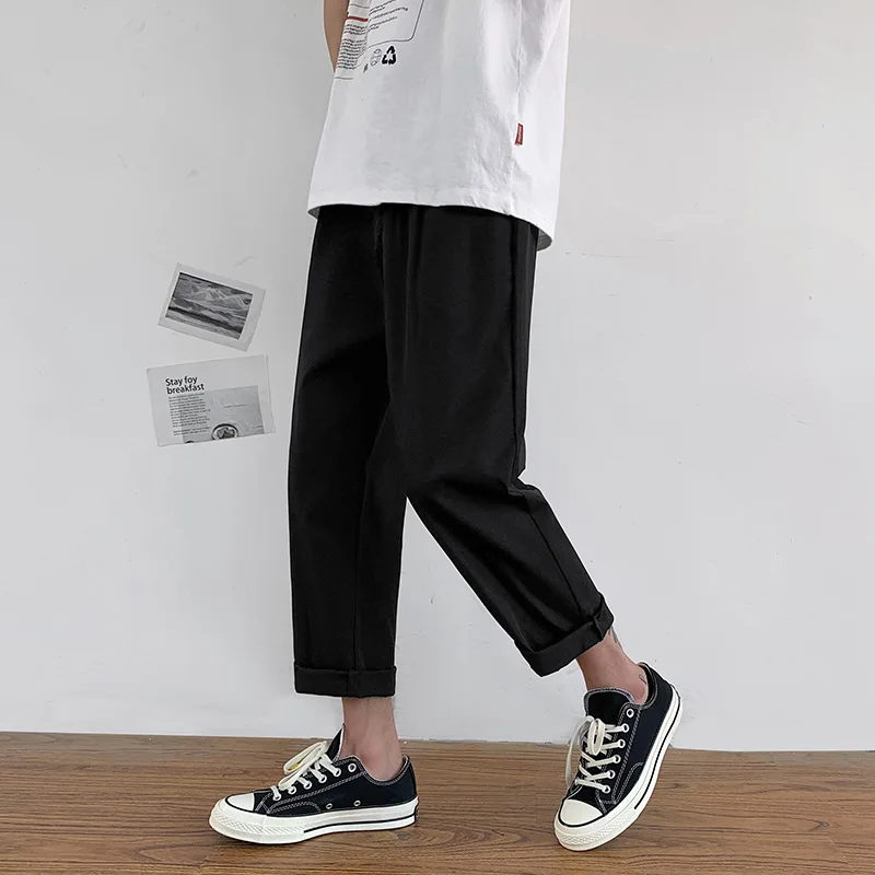 Straight thin casual pants Hong Kong style solid color simple plus size men's fat Haren pants summer new style
Straight thin casual pants Hong Kong style solid color simple plus size men's fat Haren pants summer new style