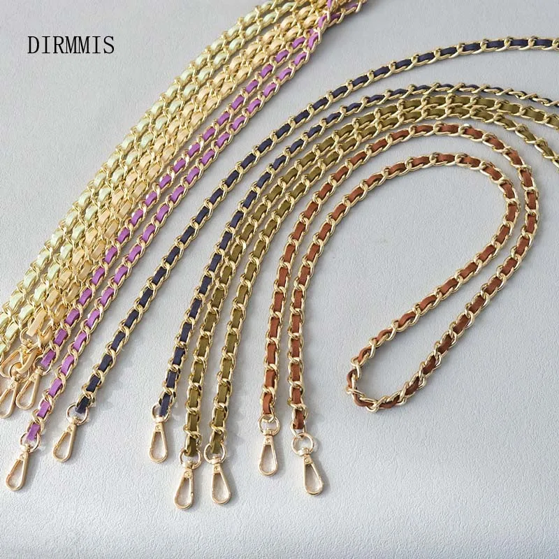 New Fashion Woman Bag Accessory Detachable Metal Warm Leather Chains Luxury Neck Strap Women Cute Bag Shoulder Crossbody Chain
New Fashion Woman Bag Accessory Detachable Metal Warm Leather Chains Luxury Neck Strap Women Cute Bag Shoulder Crossbody Chain