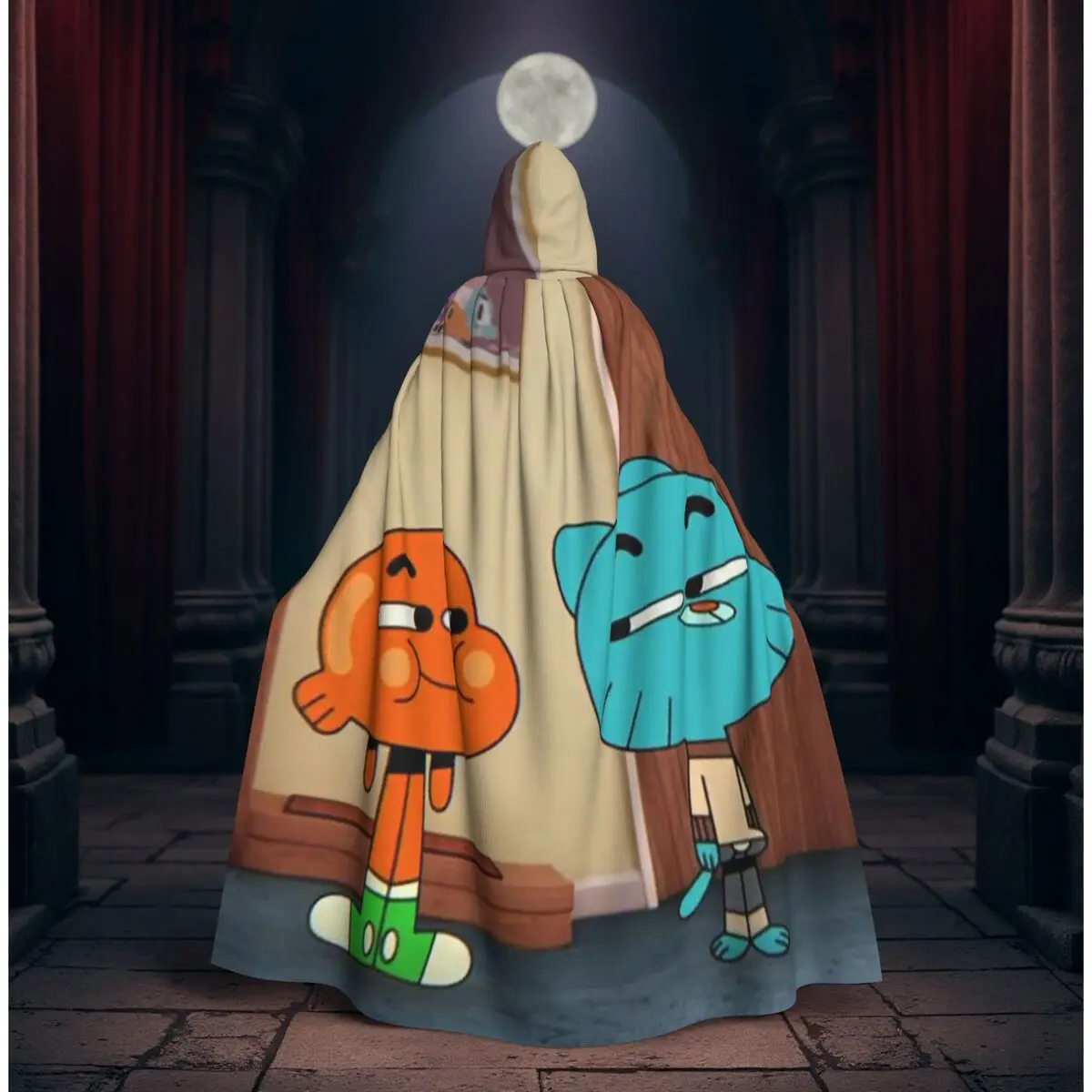 Плащ-накидка с капюшоном «Удивительный мир Гамблла» (Tawog), средневековый костюм ведьмы, косплей, плащ на Хэллоуин, унисекс для взрослых
Плащ-накидка с капюшоном «Удивительный мир Гамблла» (Tawog), средневековый костюм ведьмы, косплей, плащ на Хэллоуин, унисекс для взрослых