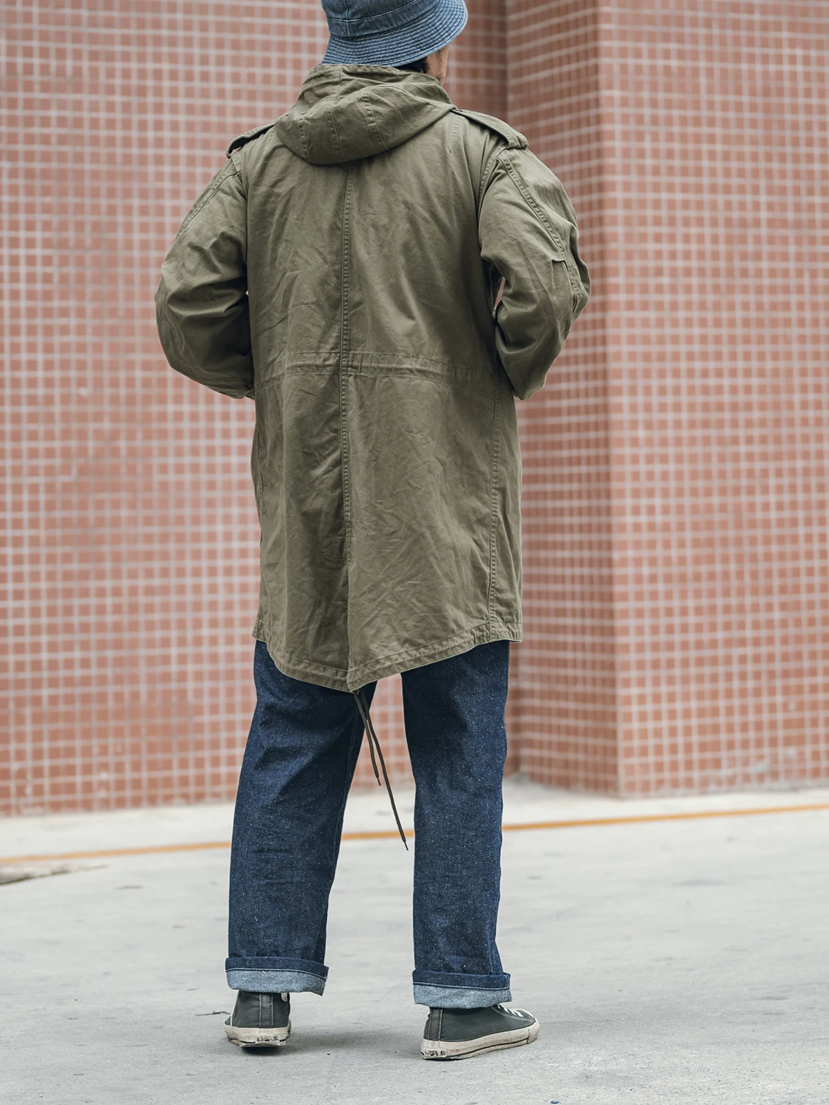 Qingtian Workwear American Retro M5 Fi Tail Coat W Hooded Jaet Mid-Length Men's Workwear Casual Spring Jaet
Qingtian Workwear American Retro M5 Fi Tail Coat W Hooded Jaet Mid-Length Men's Workwear Casual Spring Jaet