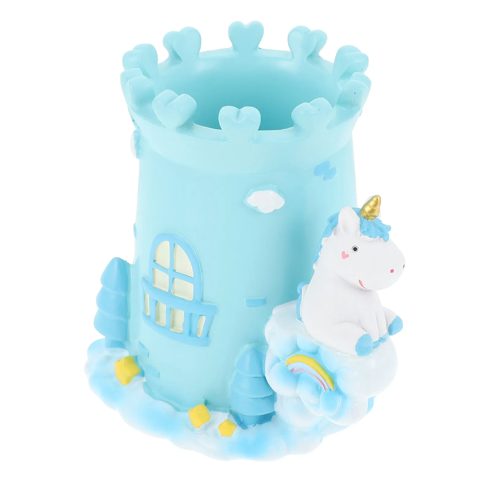 Unicorn Pen Holder Resin Desktop Pen Organizer Sturdy Smooth Surface Eco Friendly Waterproof Stationery Storage
Unicorn Pen Holder Resin Desktop Pen Organizer Sturdy Smooth Surface Eco Friendly Waterproof Stationery Storage