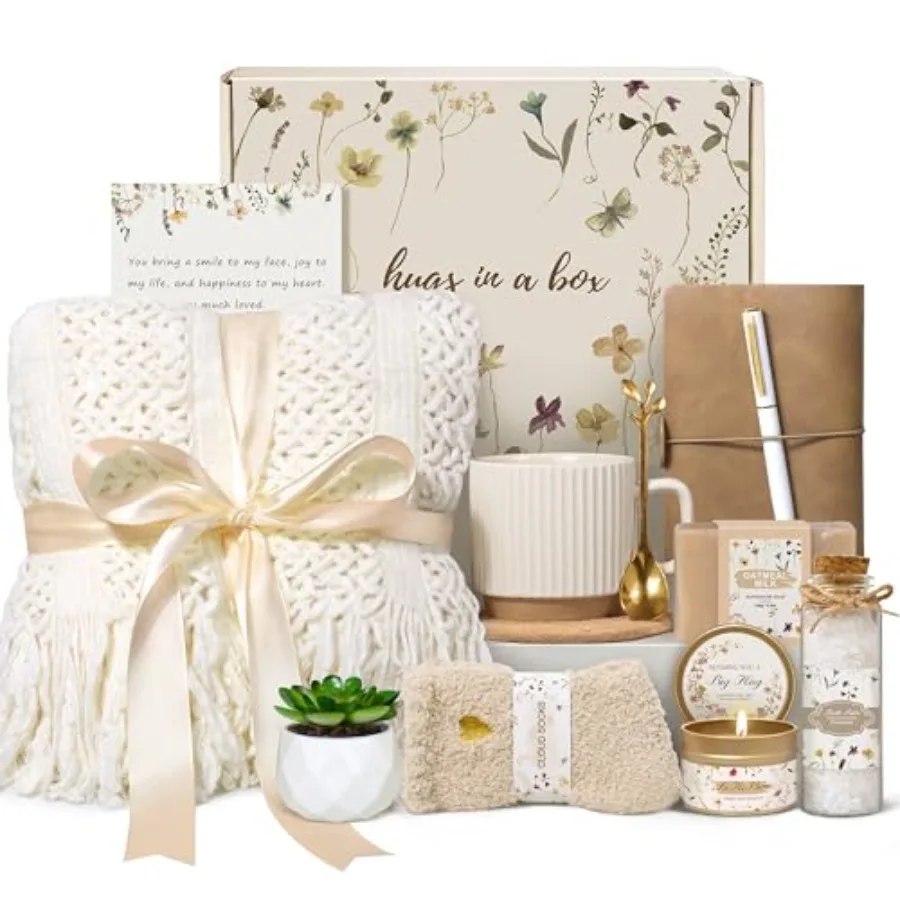 Birthday Gifts for Women Get Well Soon Self Care Package Box Sending Hug Baskets Thinking of You Inspirational Gift for New Mom
Birthday Gifts for Women Get Well Soon Self Care Package Box Sending Hug Baskets Thinking of You Inspirational Gift for New Mom