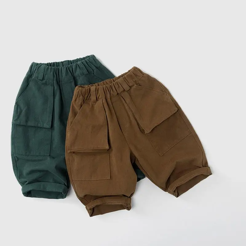 2025 Autumn New Children Loose Trousers Cotton Boys Big Pocket Casual Pants Solid Kids Girls Vintage Harem Pants Baby Clothes
2025 Autumn New Children Loose Trousers Cotton Boys Big Pocket Casual Pants Solid Kids Girls Vintage Harem Pants Baby Clothes
