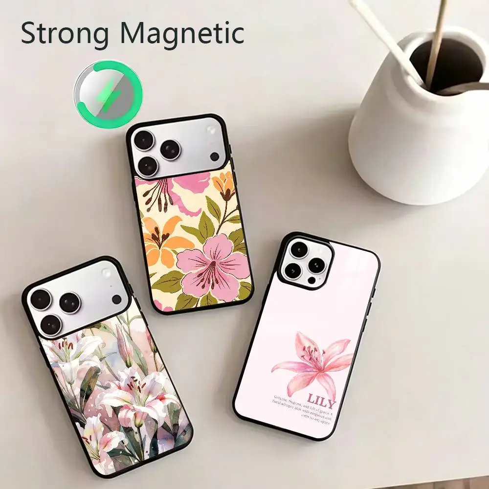 Pink lily flower Phone Case For iPhone 11,12,13,14,15,16,17Plus,Pro,Max for Wireless Charging
Pink lily flower Phone Case For iPhone 11,12,13,14,15,16,17Plus,Pro,Max for Wireless Charging