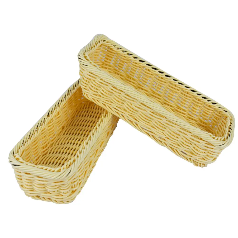 2Pcs Seasoning Jar Storage Box Kitchen Woven Basket Plastic Cutlery Silverware Organizer Home Tabletop Storage Household
2Pcs Seasoning Jar Storage Box Kitchen Woven Basket Plastic Cutlery Silverware Organizer Home Tabletop Storage Household