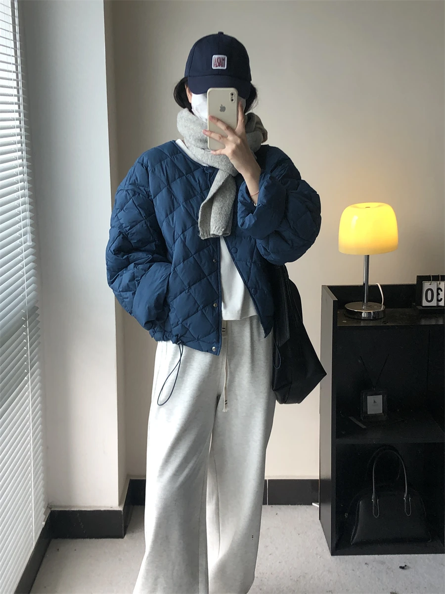 Women's Loose ort Lightweight down Jaet 2025 Winter Faion Vintage Straight Cut 90% White Du down Warm Thiened
Women's Loose ort Lightweight down Jaet 2025 Winter Faion Vintage Straight Cut 90% White Du down Warm Thiened