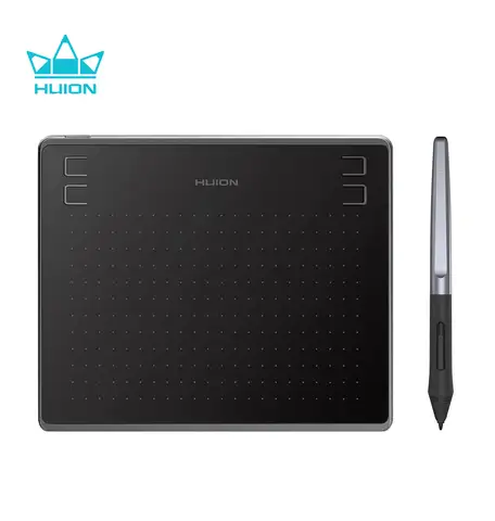 HUION HS64 Graphic Tablet 6Inch Drawing Tablets Digital Pen Pad Writing Drawing Board 8192 Stylus for Android Windows Mac Laptop