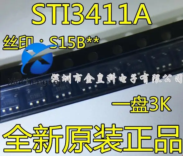 30pcs original new STI3411A printed S15BDL SOT23-5 step-down DC/DC
30pcs original new STI3411A printed S15BDL SOT23-5 step-down DC/DC