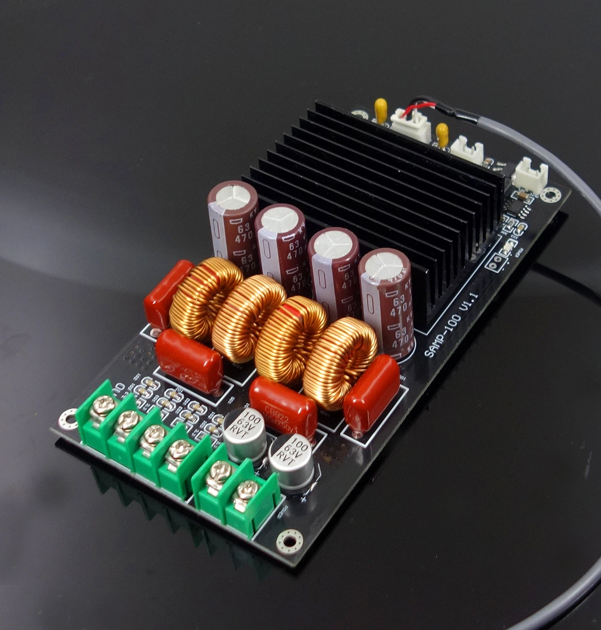 Плата цифрового усилителя SAMP-100 TPA3255 2x300W 600W Fever HIFI, высокая мощность, 2 канала
Плата цифрового усилителя SAMP-100 TPA3255 2x300W 600W Fever HIFI, высокая мощность, 2 канала