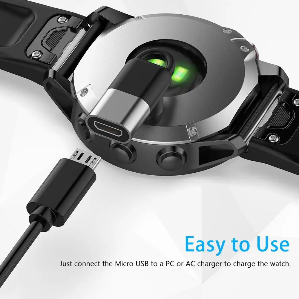 Адаптер зарядного устройства Micro USB «мама» для Fenix 7/7S/7X/6/6S/6X (серый)
Адаптер зарядного устройства Micro USB «мама» для Fenix 7/7S/7X/6/6S/6X (серый)